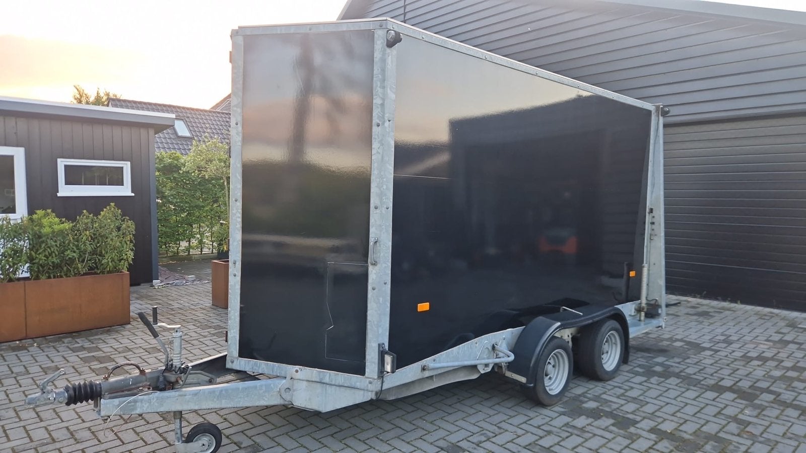 Ifor Williams BV126G boxvan Gesloten Aanhangwagen - 3500kg, Ophalen, Gebruikt