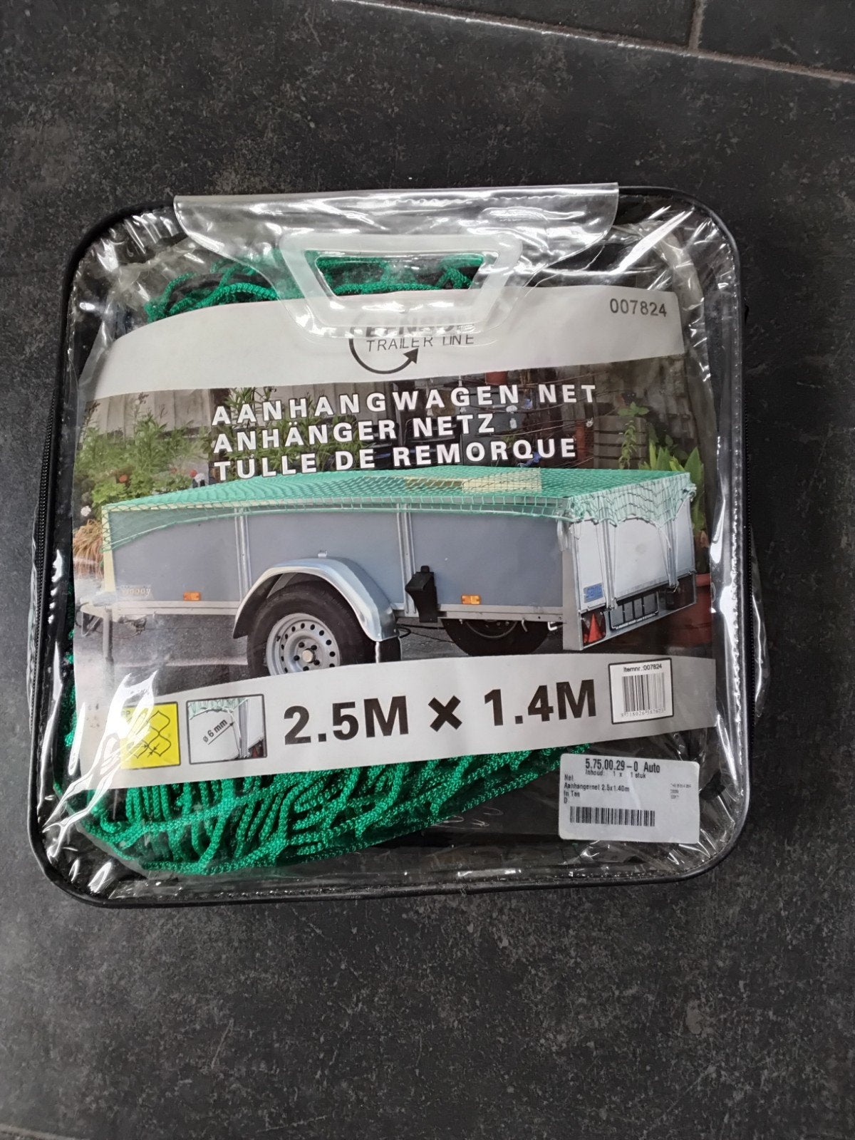 Nieuw Aanhangwagen Net 2,5x1,4m, Auto diversen, Aanhangwagen-onderdelen, Ophalen of Verzenden, Nieuw