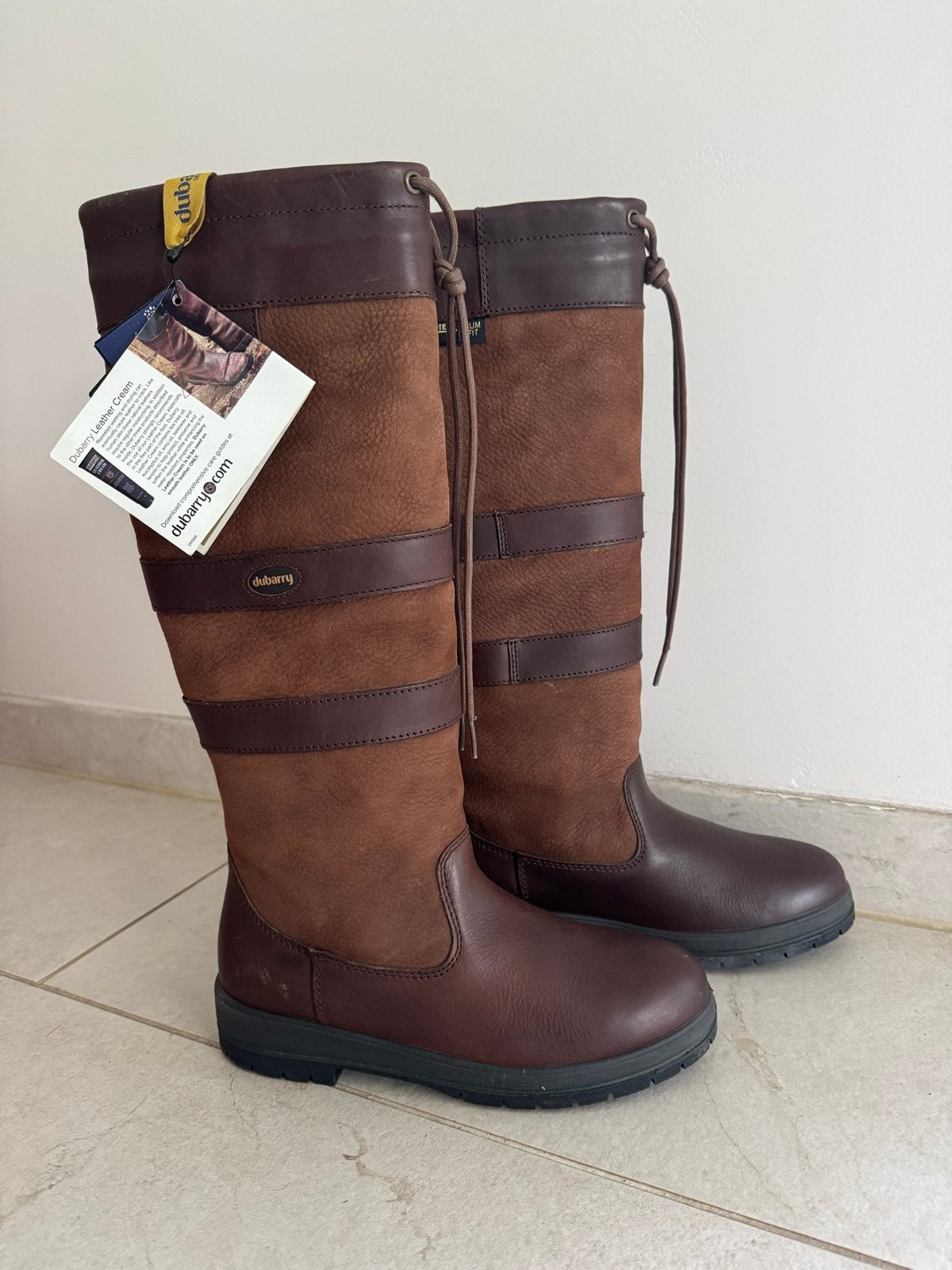Dubarry Galway SlimFit laarzen 38- nieuw met kaartjes, Kleding | Dames, Schoenen, Ophalen of Verzenden, Nieuw, Bruin, Hoge laarzen