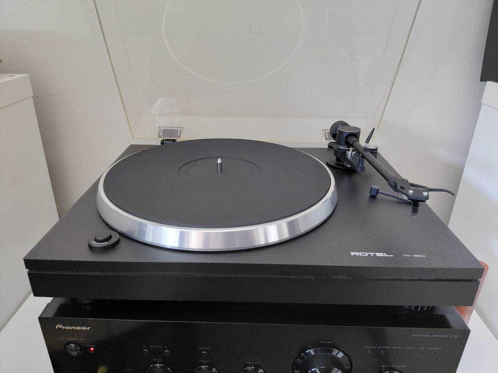 rotel rp-850, Ophalen, Gebruikt, Platenspeler, Overige merken