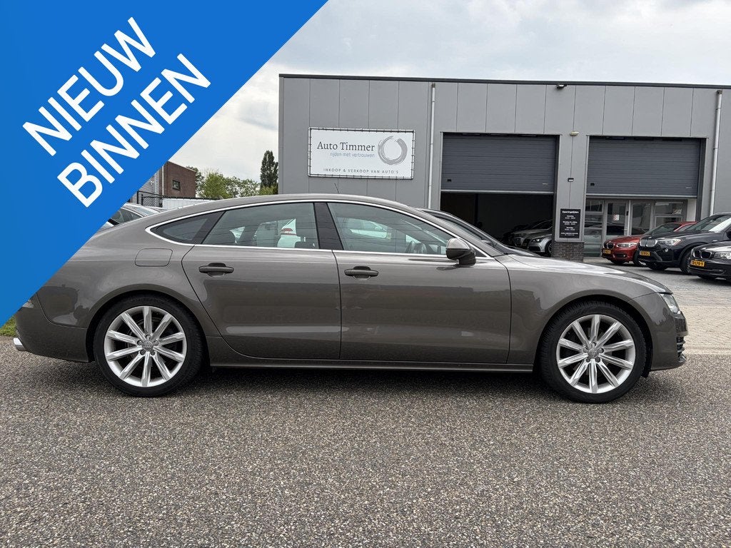 Audi A7 Sportback 2.8 FSI quattro Pro Line plus, Auto's, Audi, Euro 5, Gebruikt, Zwart, 2773 cc