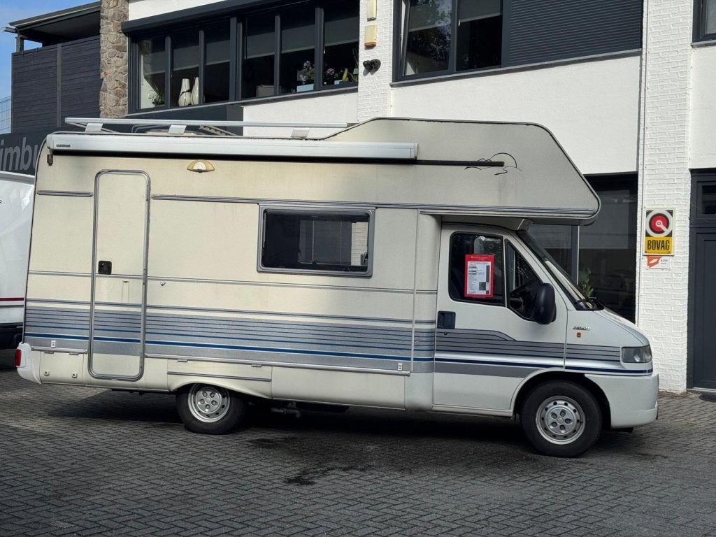 TEC Rotec 590 M , Mooie compacte camper, Fiat, Treinzit, Particulier, Achteruitrijcamera