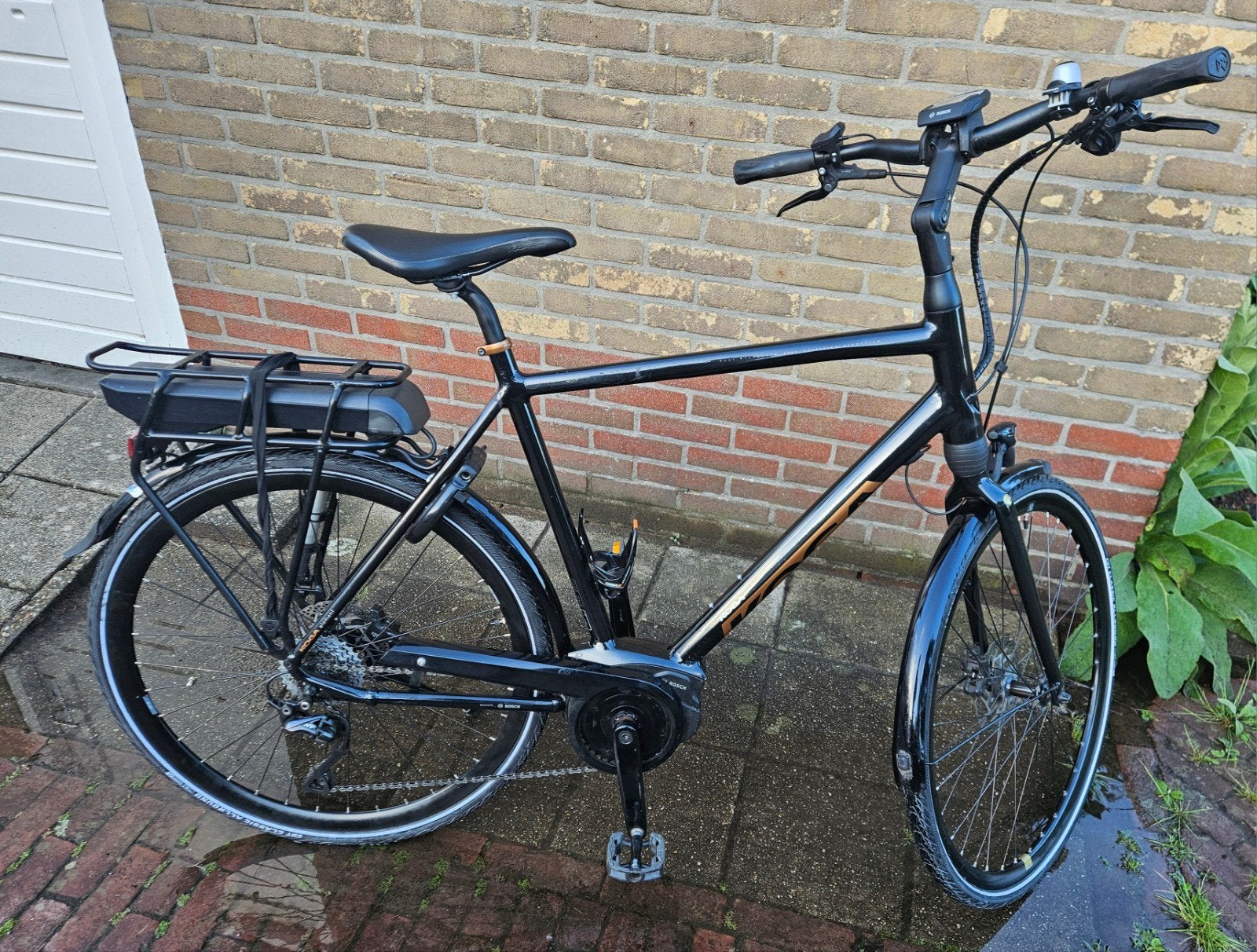 Koga elecktrisch 60 cm, Fietsen en Brommers, Elektrische fietsen, Gebruikt, Overige merken, 59 cm of meer, 50 km per accu of meer