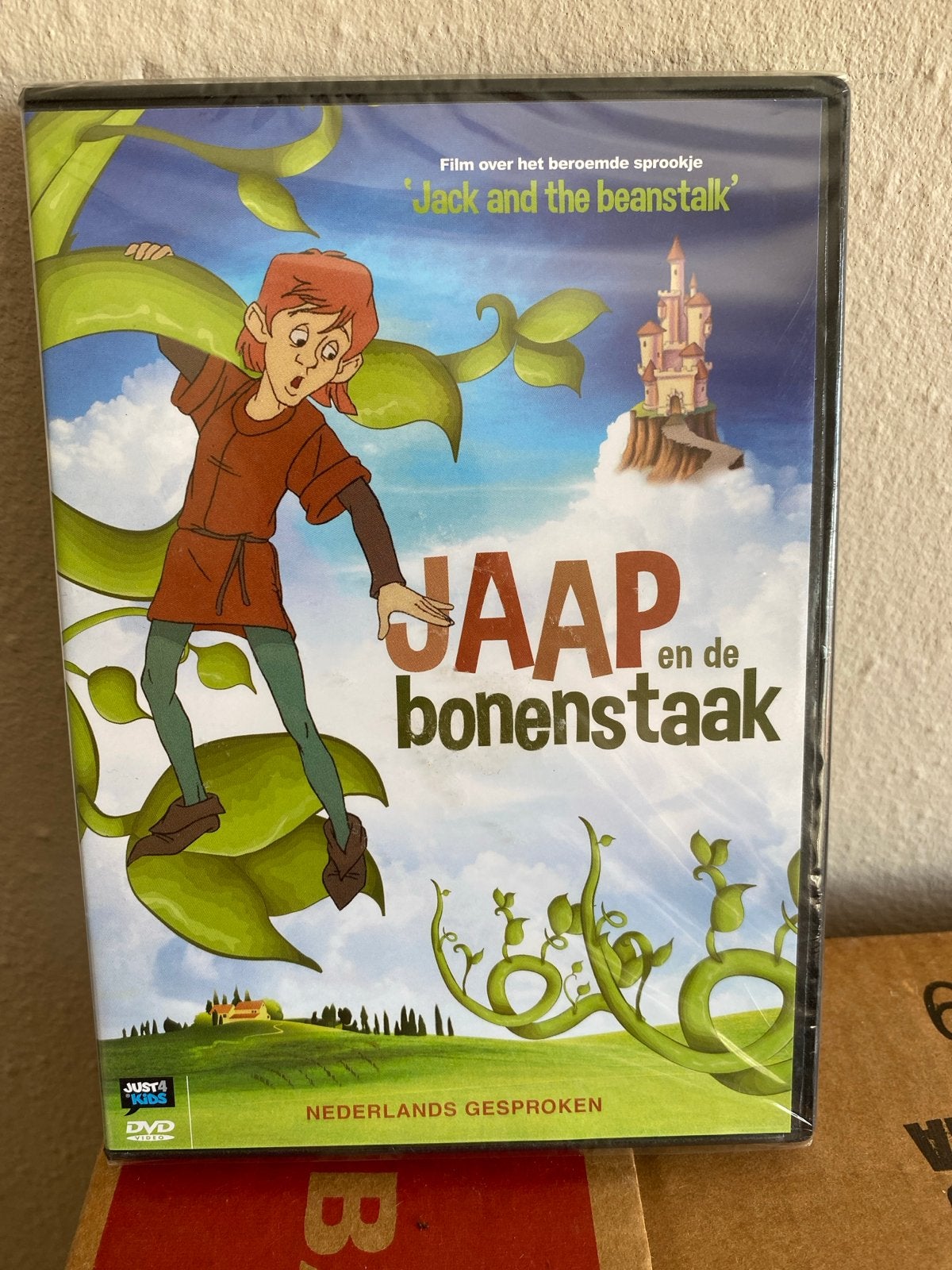 Jaap en de bonenstaak DVD - Nieuw in verpakking, Alle leeftijden, Familie, Nieuw in verpakking, Film