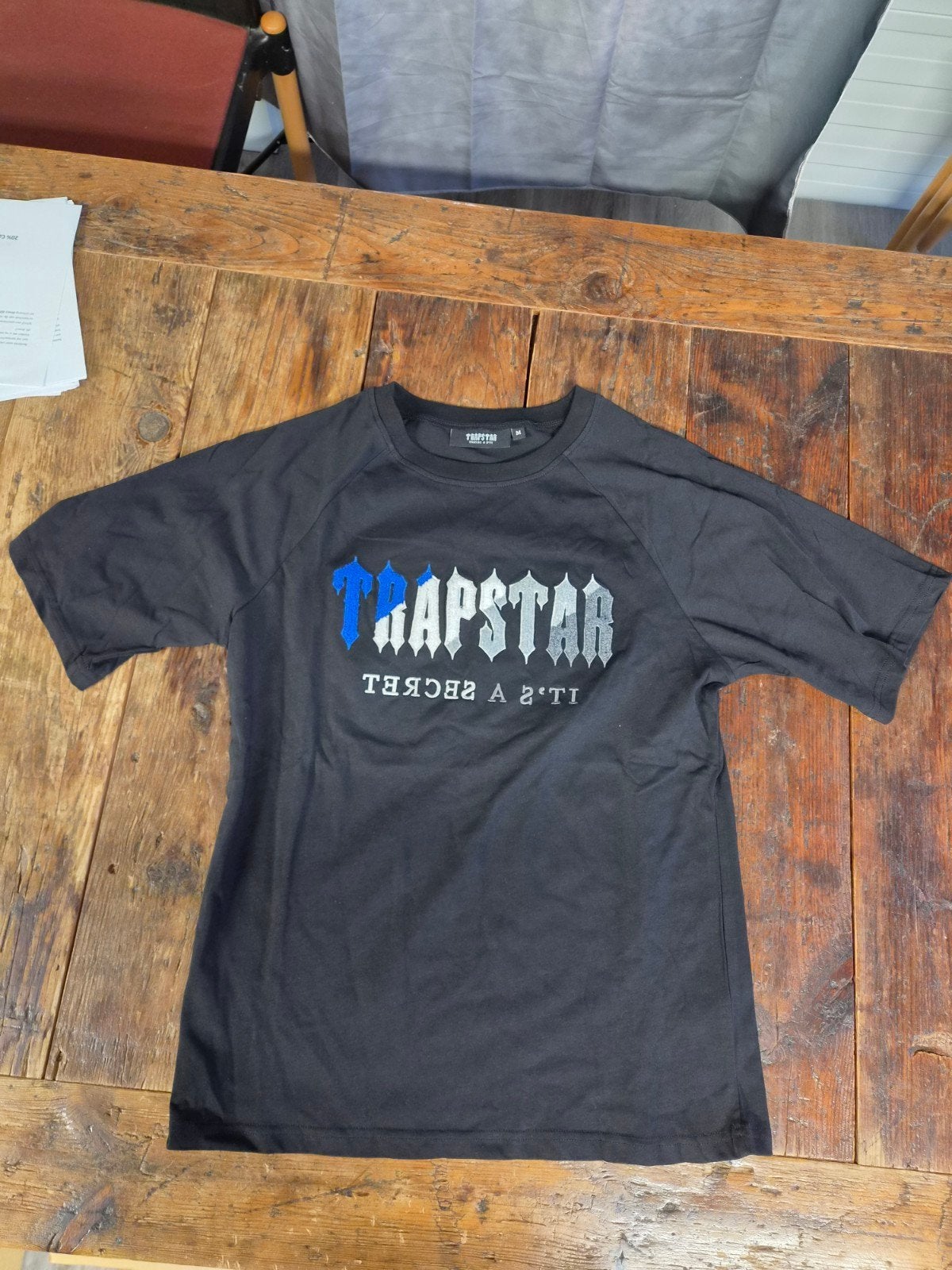 TRAPSTAR T-shirt nieuw maat M, TRAPSTAR, Maat 48/50 (M), Zwart, Nieuw