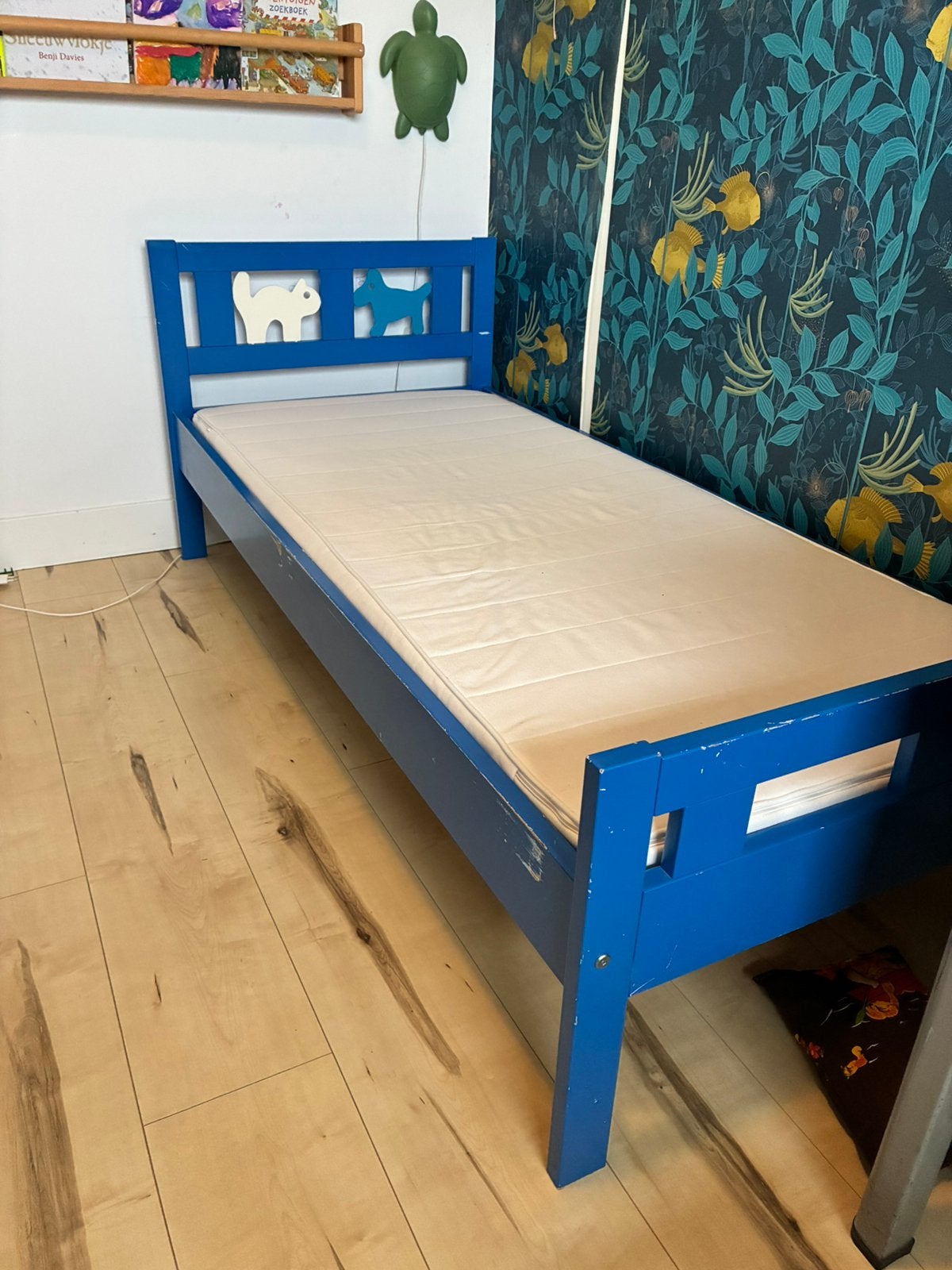Peuter bed gratis ophalen!, Ophalen, Eenpersoons, Wit, Zo goed als nieuw