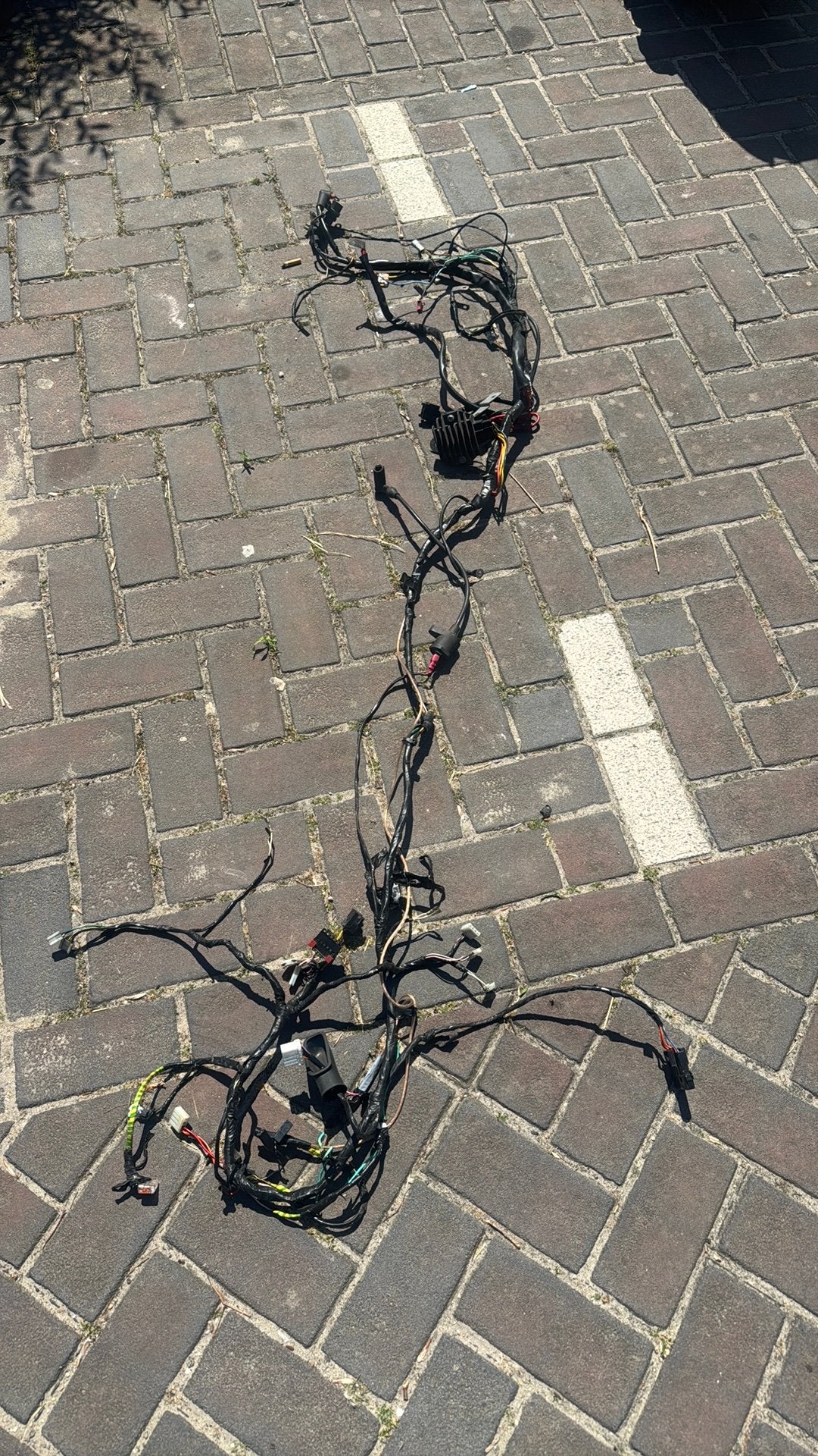 Vespa 180 kabelboom lopen gedemonteerd past zip, Ophalen, Gebruikt, Piaggio