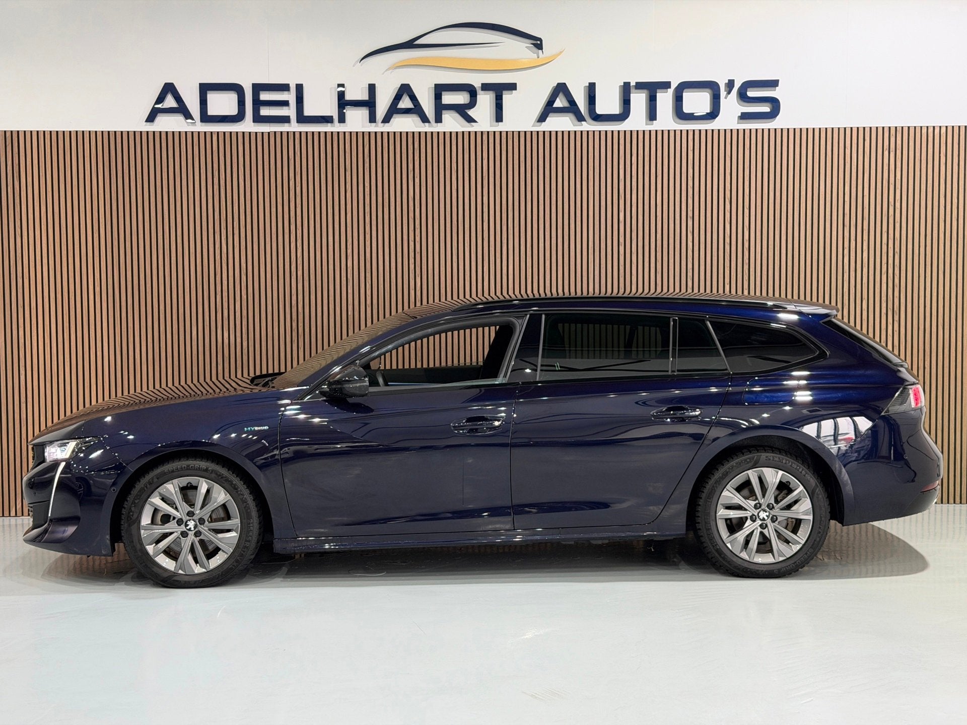 Peugeot 508 SW 1.6 HYbrid Allure Pack Business 225 PK Automa, Dealer onderhouden, Gebruikt, Zwart, 4 cilinders