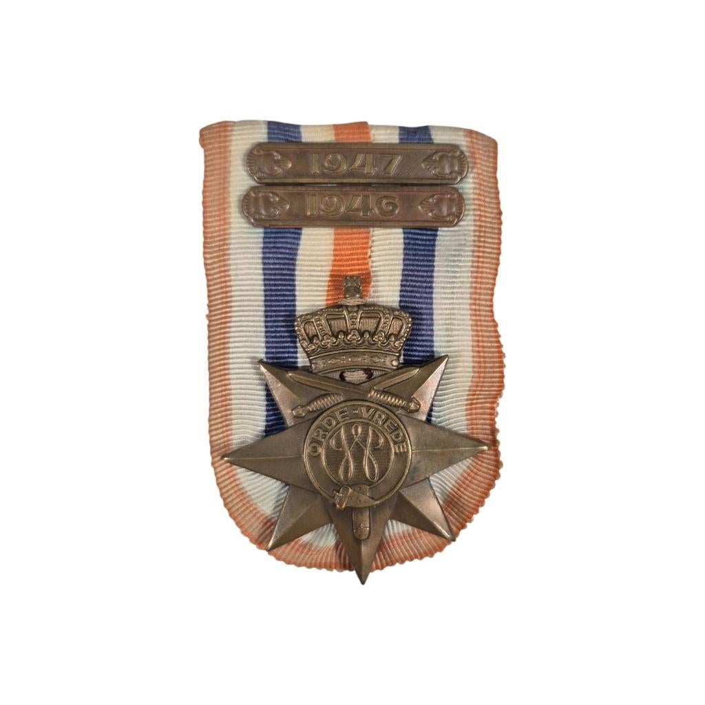 Nederlandse Orde en vrede medaille 1946 1947, -, -, Lintje, Medaille of Wings, Ophalen of Verzenden