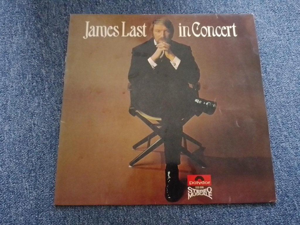 LP James Last in concert, Cd's en Dvd's, LP, Gebruikt, Inclusief binnenhoes, Ophalen of Verzenden