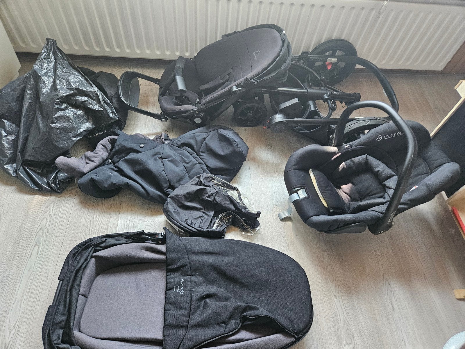 Kinderwagen 3 in 1 merk Quinny, Kinderen en Baby's, Kinderwagens en Combinaties, Ophalen, Gebruikt, Quinny