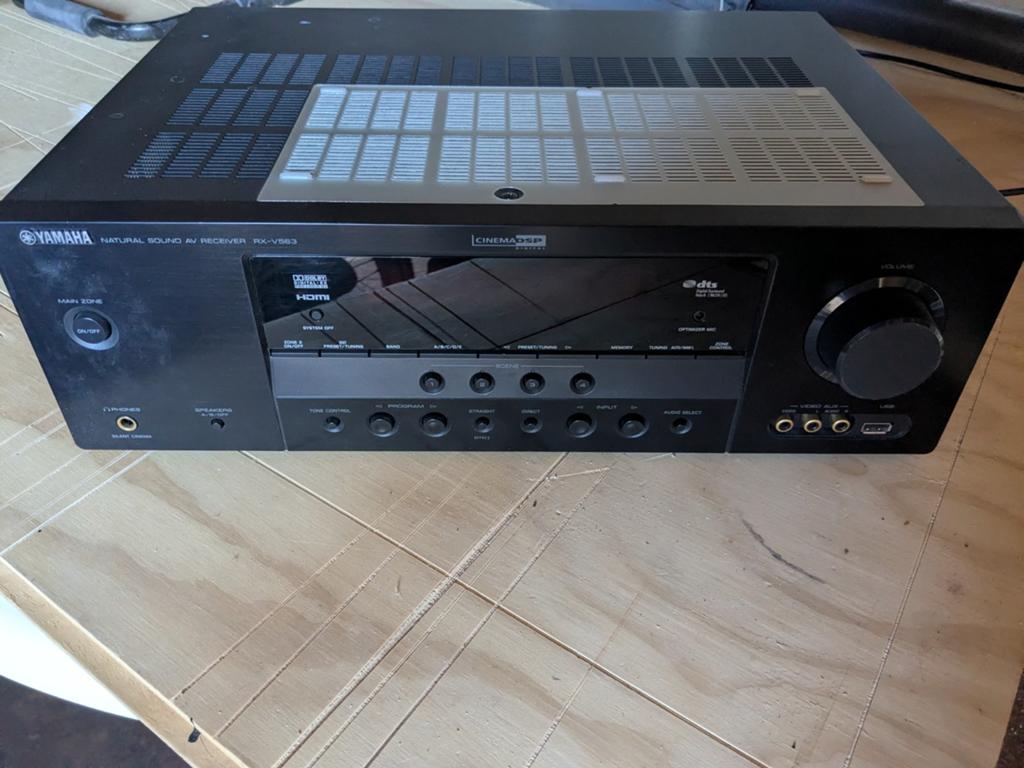 Yamaha RX-V563, Ophalen, Gebruikt, Yamaha, 120 watt of meer
