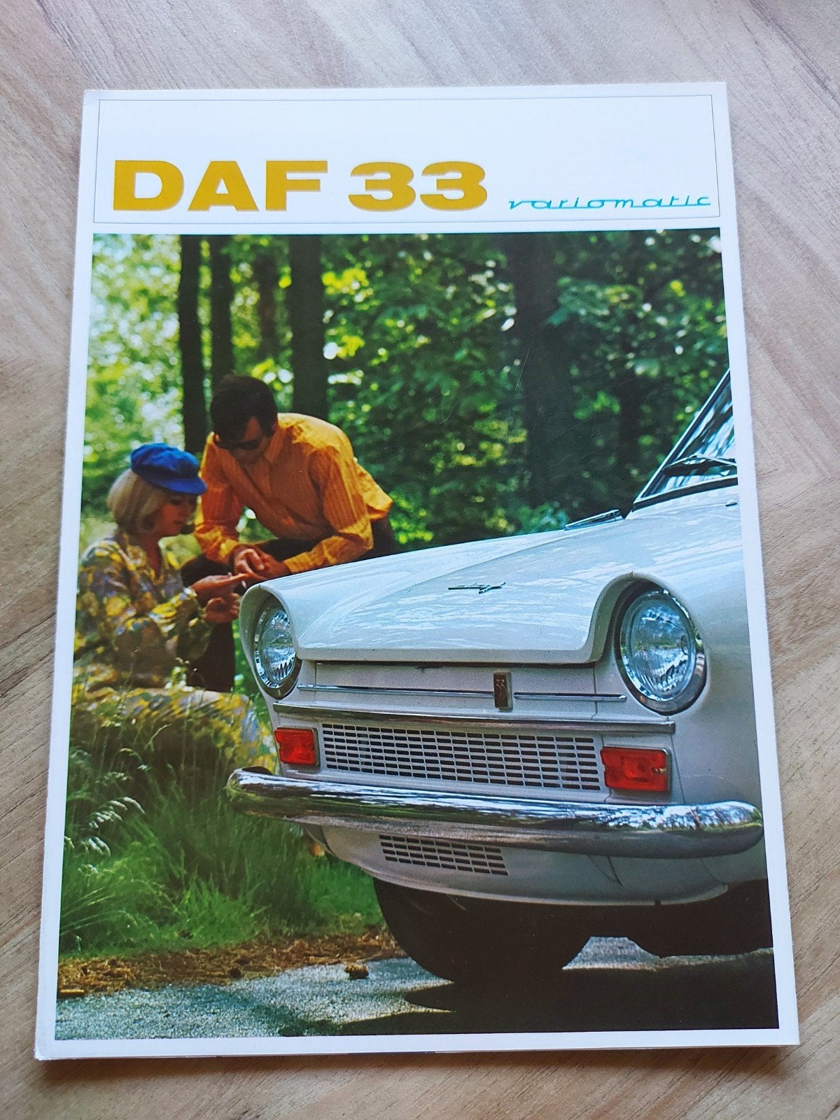 1967 keurige Daf 33 folder NL, Ophalen of Verzenden, Zo goed als nieuw, Overige merken