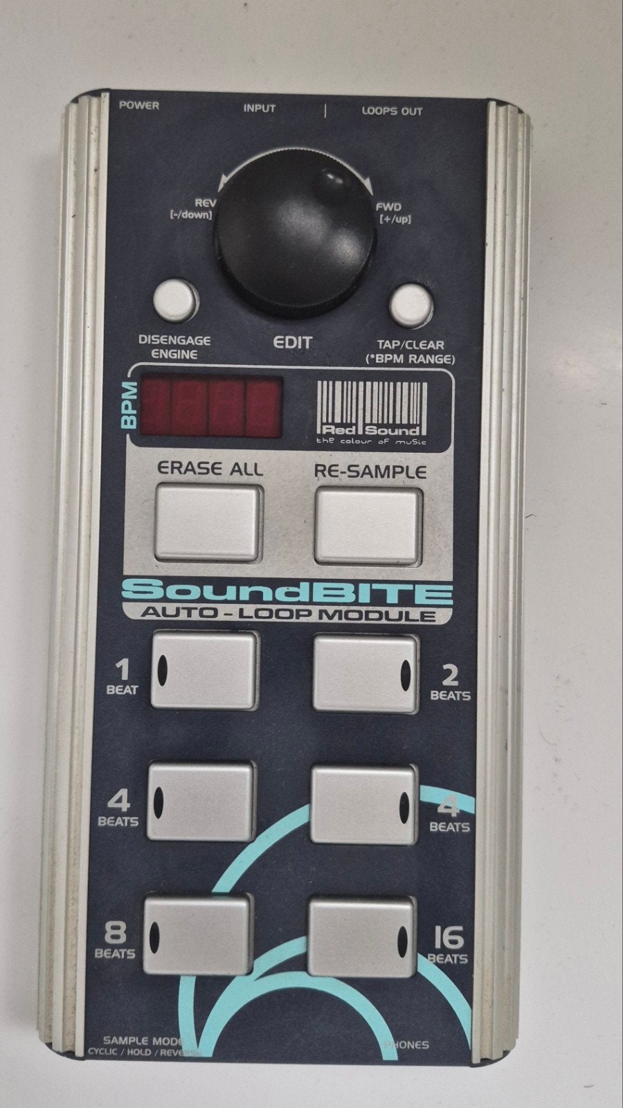 Soundbite auto-loop xl module DJ sampler en scratch live SL1, Ophalen of Verzenden, Zo goed als nieuw, Overige merken