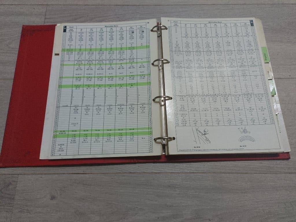 AM Handleiding werkplaatsgegevens/instellingen  auto's  1990, Boeken, Ophalen of Verzenden, Gelezen, Algemeen