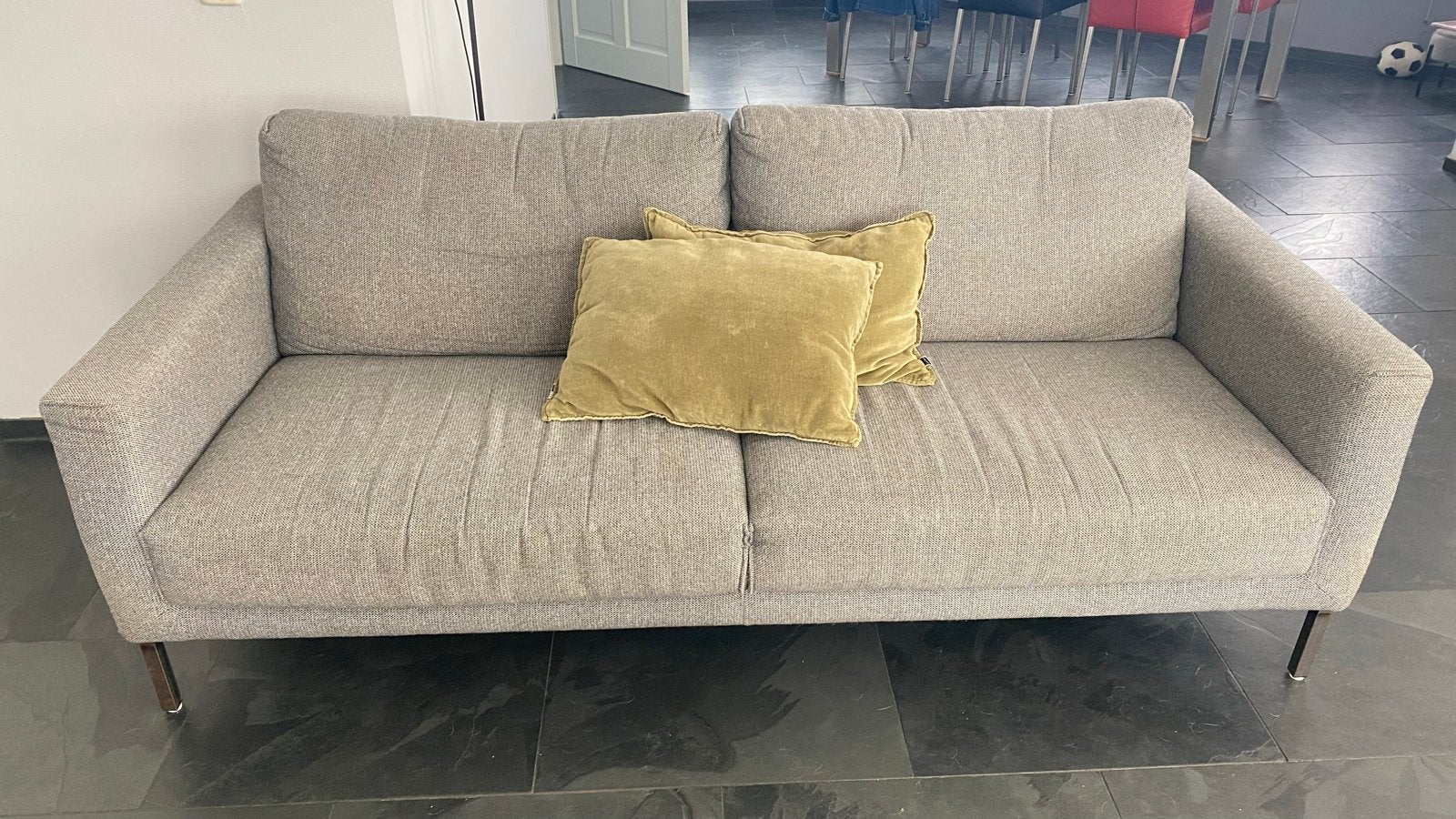 Comfortabele 3-zitsbank, Huis en Inrichting, Ophalen, Gebruikt, Driepersoons, 75 tot 100 cm