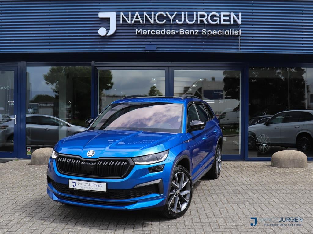 Skoda Kodiaq 1.5 TSI | Sportline | Business | Pano | Camera, 12 maanden, Blauw, Bedrijf, Kodiaq