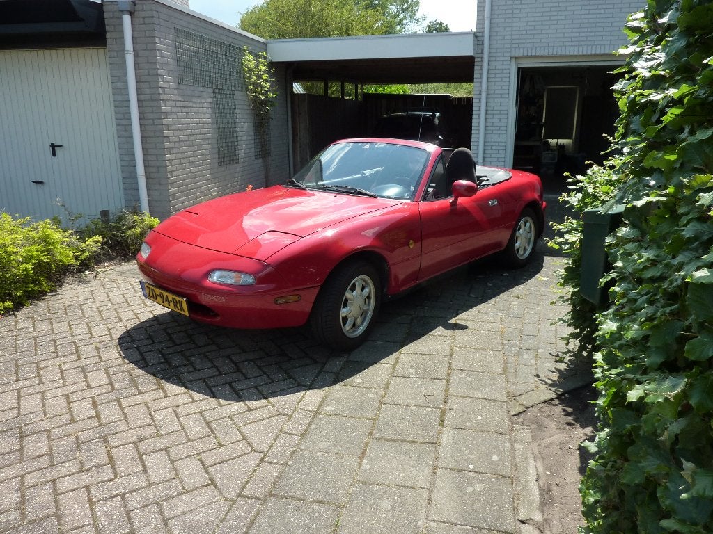 MAZDA MX-5 NA (1991) MET HARDTOP (ROOD), Auto's, Mazda, Particulier, MX-5, Benzine, D, Cabriolet, Handgeschakeld, Origineel Nederlands