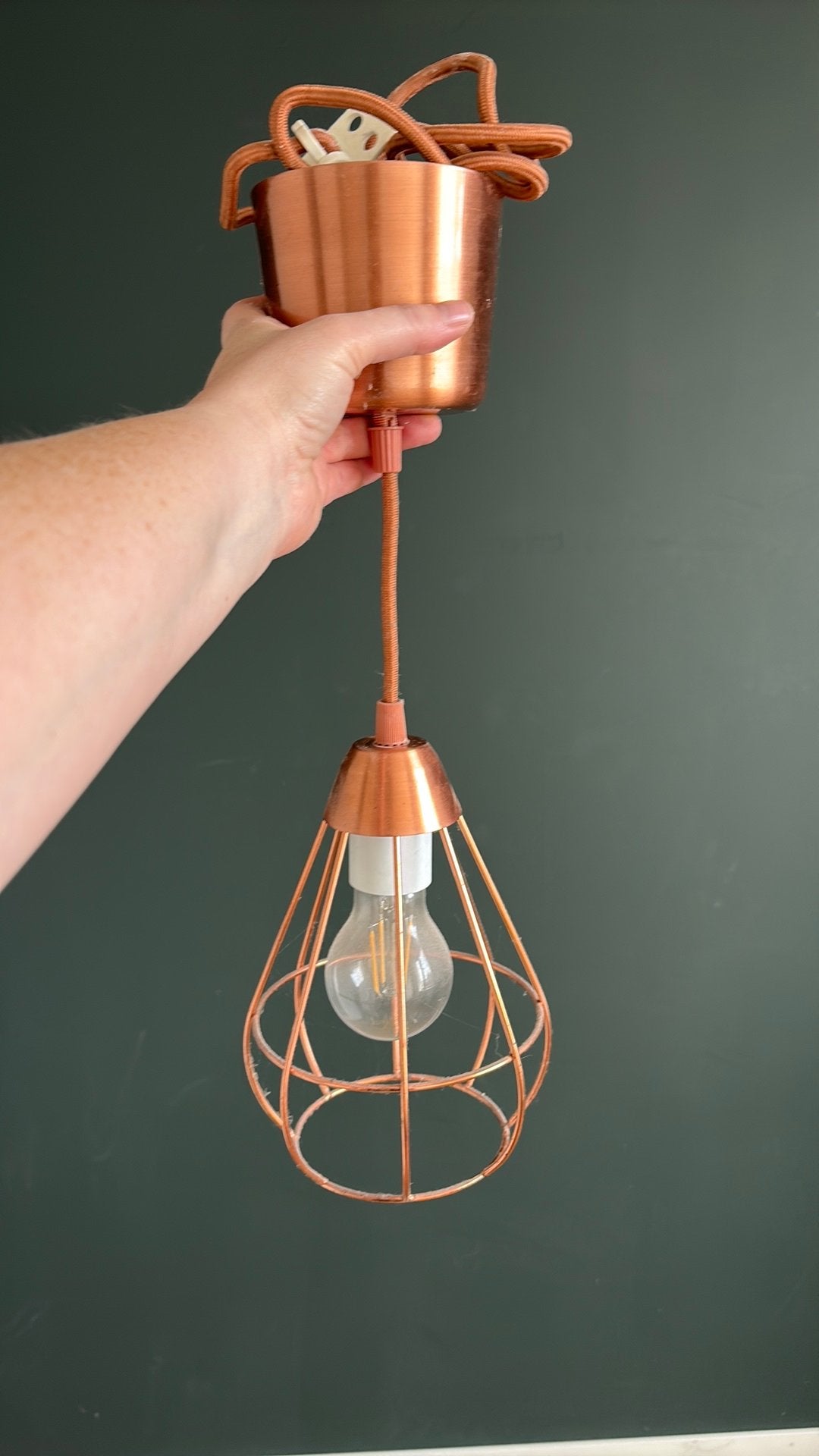 Slattbo hanglamp ikea 3 stuks, Huis en Inrichting, Ophalen, Zo goed als nieuw