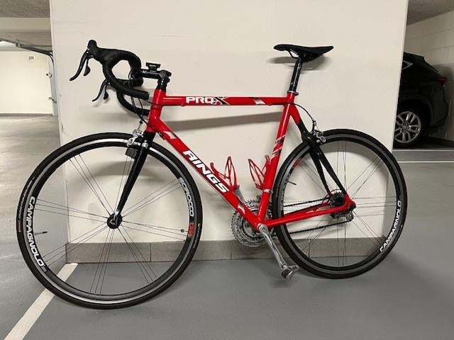 Rings 60cm | Alu/Carbon | Campagnolo Chorus, 28 inch, Gebruikt, Heren, Aluminium
