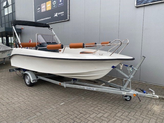 RAJO 540 Open / 15PK Yamaha met trim / Vaarklaar!, Watersport en Boten, 10 tot 30 pk, Van Leeuwen Boten, Met afstandsbediening
