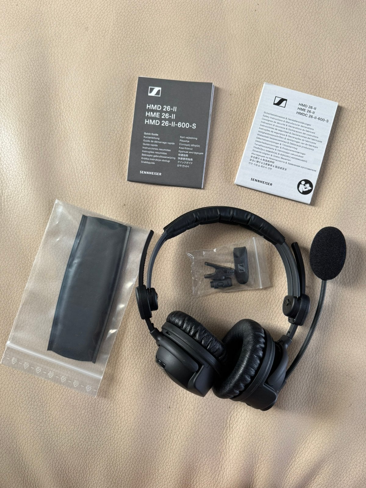 Sennheiser HME 26-II-100(4)P48 Broadcast Headset, Computers en Software, Headsets, On-ear, Ophalen of Verzenden, Zo goed als nieuw