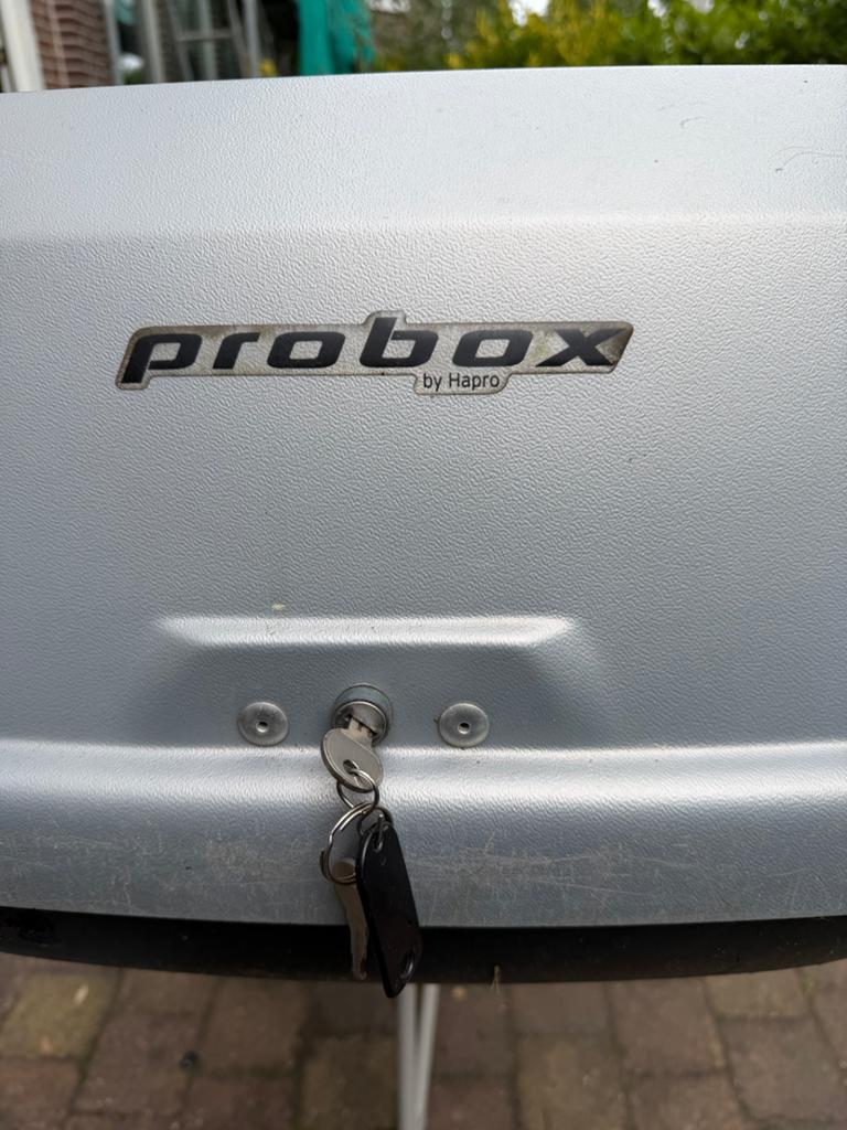 Probox 320 by Hapro Dakkoffer - Zilver, Ophalen of Verzenden, Zo goed als nieuw