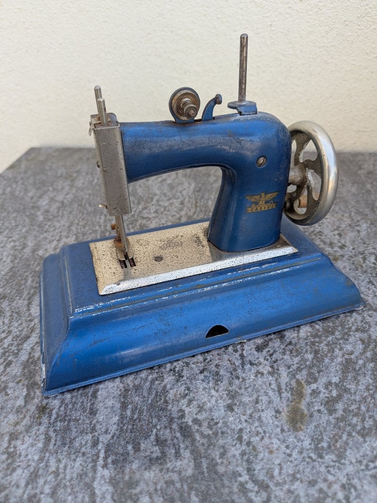 Vintage Casige kinder naaimachine - Blauw, Ophalen of Verzenden