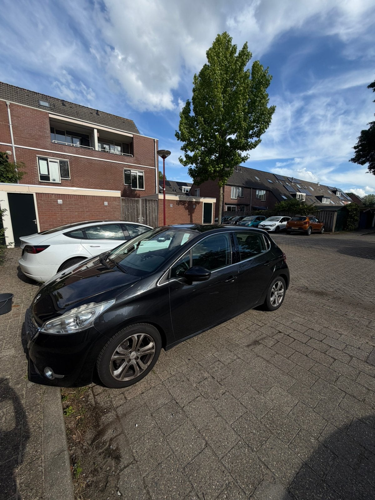 Peugeot 208 1.6 VTI 88KW/120PK 5-D 2012 Zwart, Auto's, Voorwielaandrijving, 4 cilinders, Origineel Nederlands, Handgeschakeld