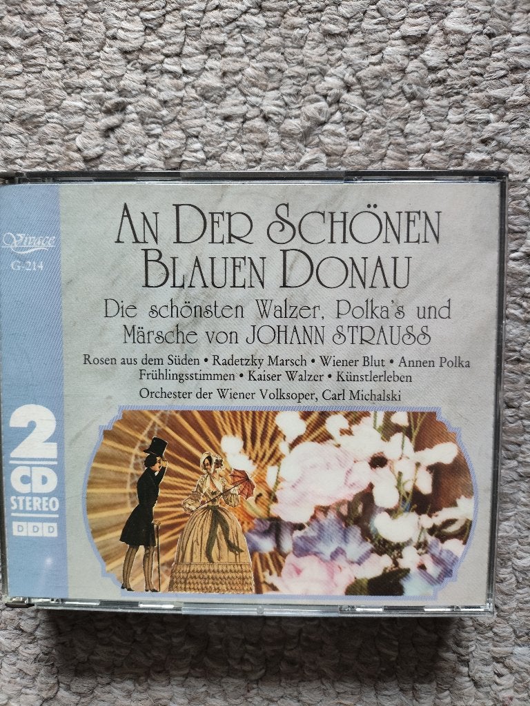 Dubbel cd An der Schönen Blauen Donau, Ophalen of Verzenden, Zo goed als nieuw