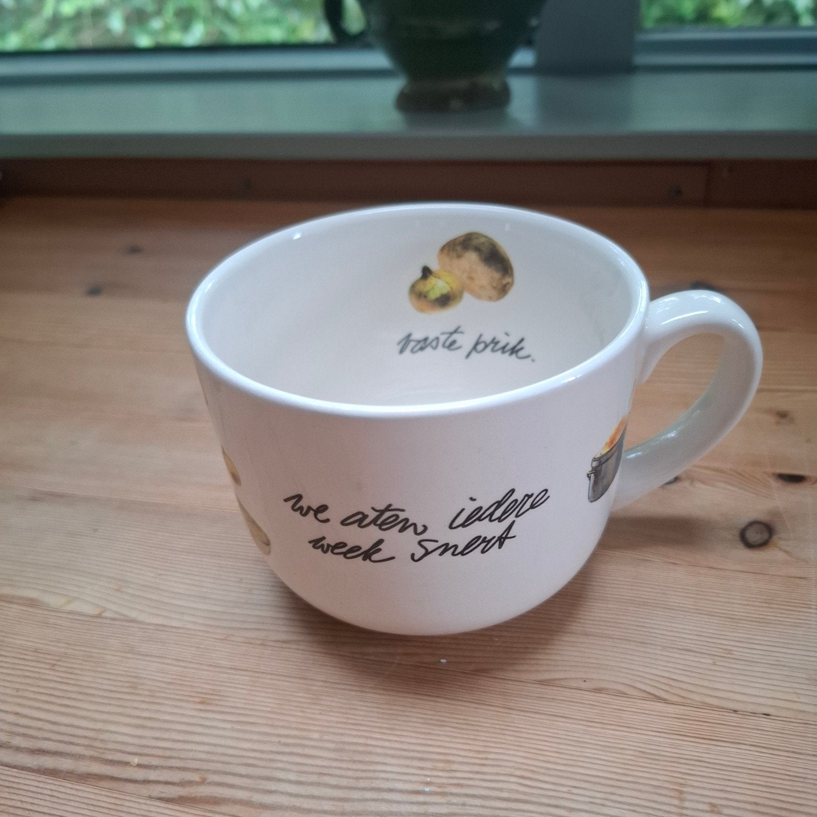 lang leve de boerderij soepkom rien poortvliet, Overige merken, Ophalen of Verzenden, Zo goed als nieuw, Kom(men)