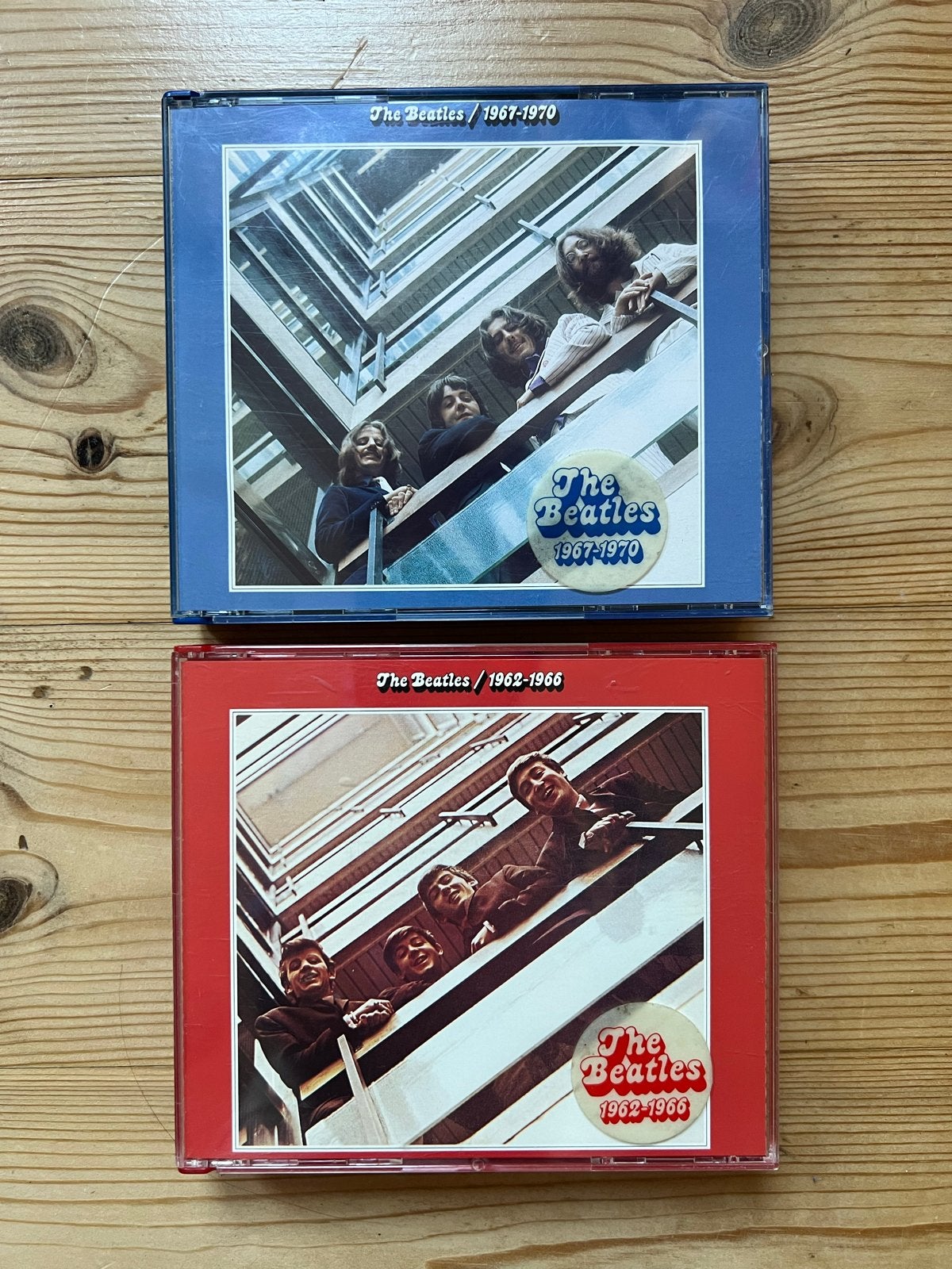 The Beatles 1962-1966 (Red Album) & 1967-1970 (Blue Album), Cd's en Dvd's, Ophalen of Verzenden, Zo goed als nieuw, Pop, Verzamelalbum