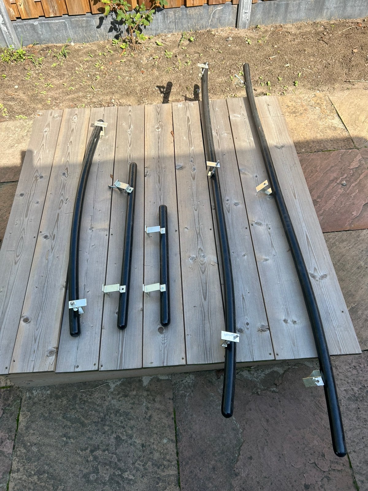 Trapleuningen, Doe-het-zelf en Verbouw, Ladders en Trappen, Ophalen, Gebruikt, Trap, Minder dan 2 meter