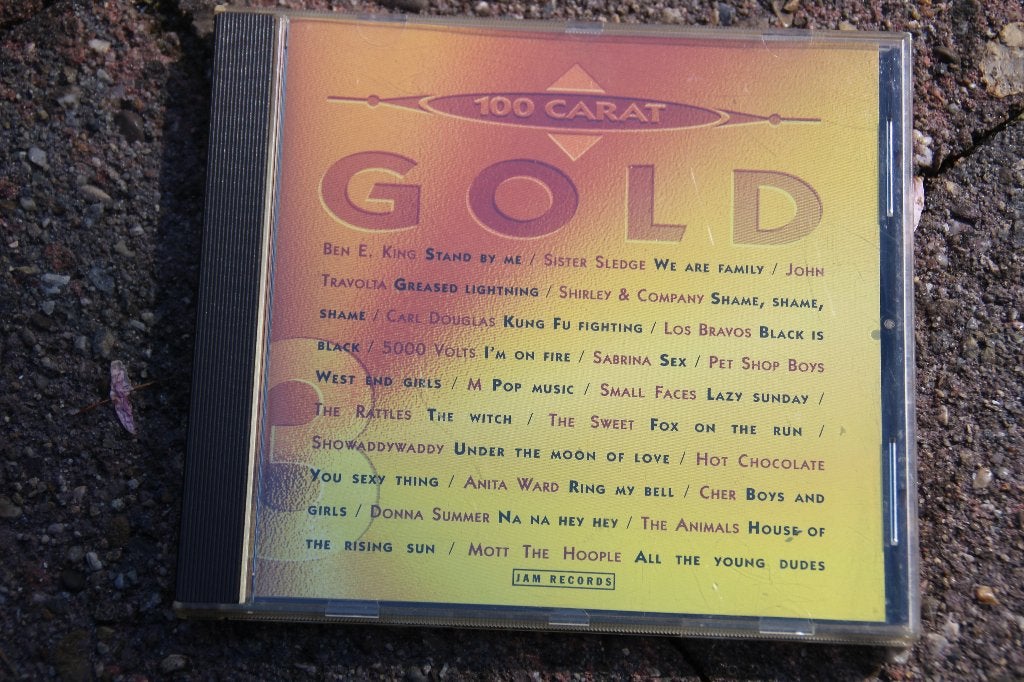 100 carat gold, Ophalen of Verzenden, Gebruikt