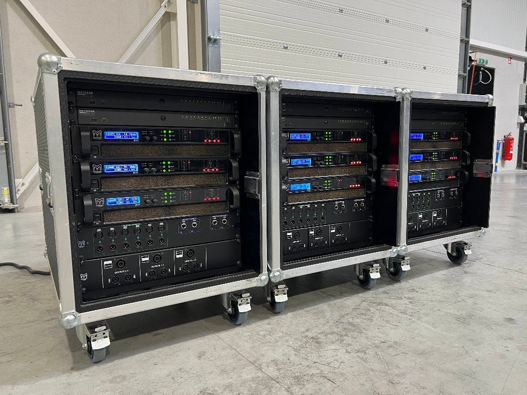 Martin Audio iKON iK42 Dante amprack (1x), Ophalen of Verzenden, Gebruikt, 150 watt of meer, Overige merken