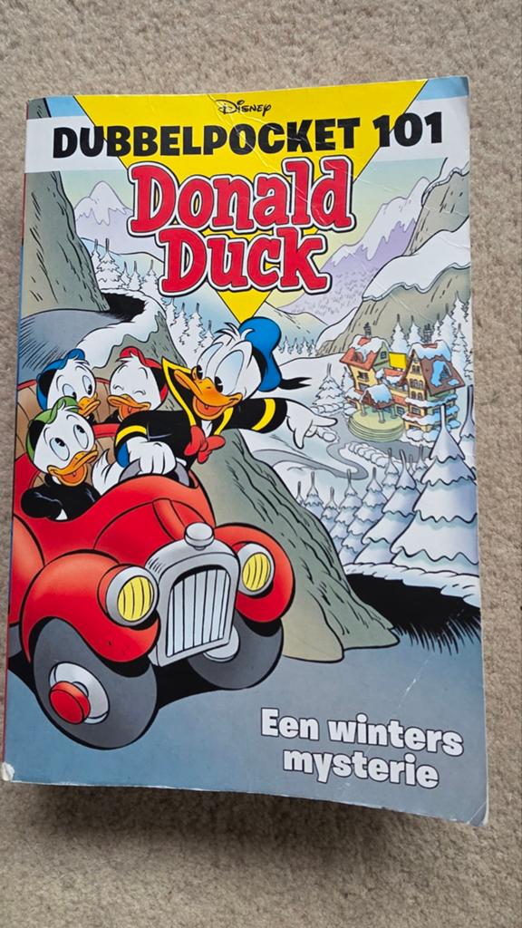 Donald Duck Dubbelpocket 101: Een winters mysterie, Gelezen, Eén stripboek, Ophalen of Verzenden, Walt Disney  Donald duck