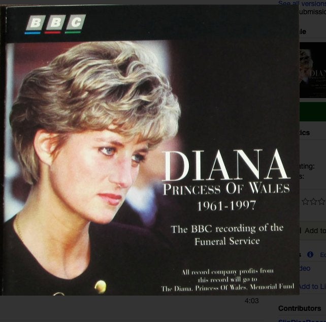 Diana Princess of Wales 1997 Elton John, Ophalen of Verzenden, Zo goed als nieuw, Album