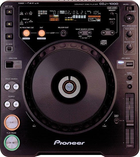 Pioneer CDJ1000 MKIII in mooie flightcase, Audio, Tv en Foto, Platenspelers, Ophalen of Verzenden, Zo goed als nieuw, Platenspeler