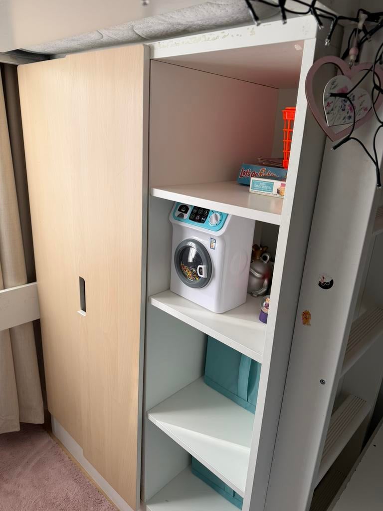 Stapelbed, Kinderen en Baby's, Kinderkamer | Stapelbedden en Hoogslapers, Ophalen of Verzenden, Zo goed als nieuw, Hoogslaper