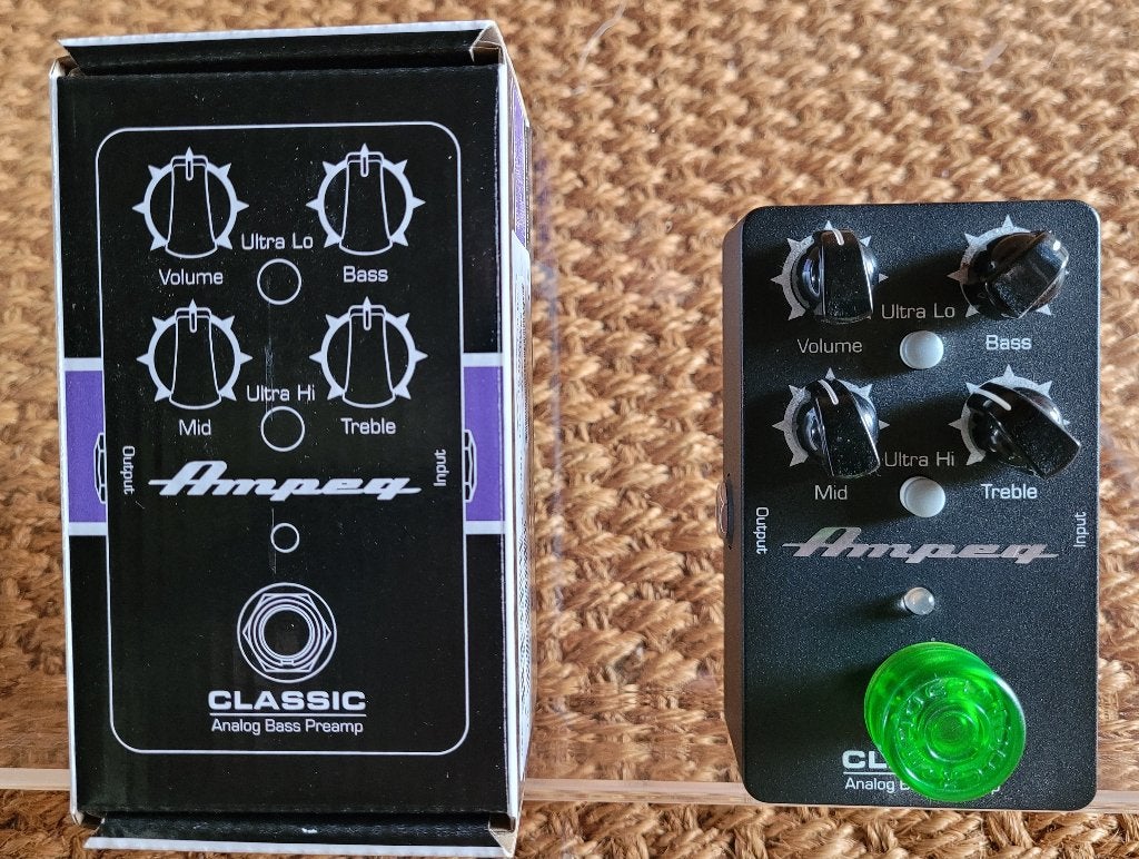 Ampeg Classic Analog Bass preamp, Muziek en Instrumenten, Effecten, Zo goed als nieuw, Overige typen, Ophalen