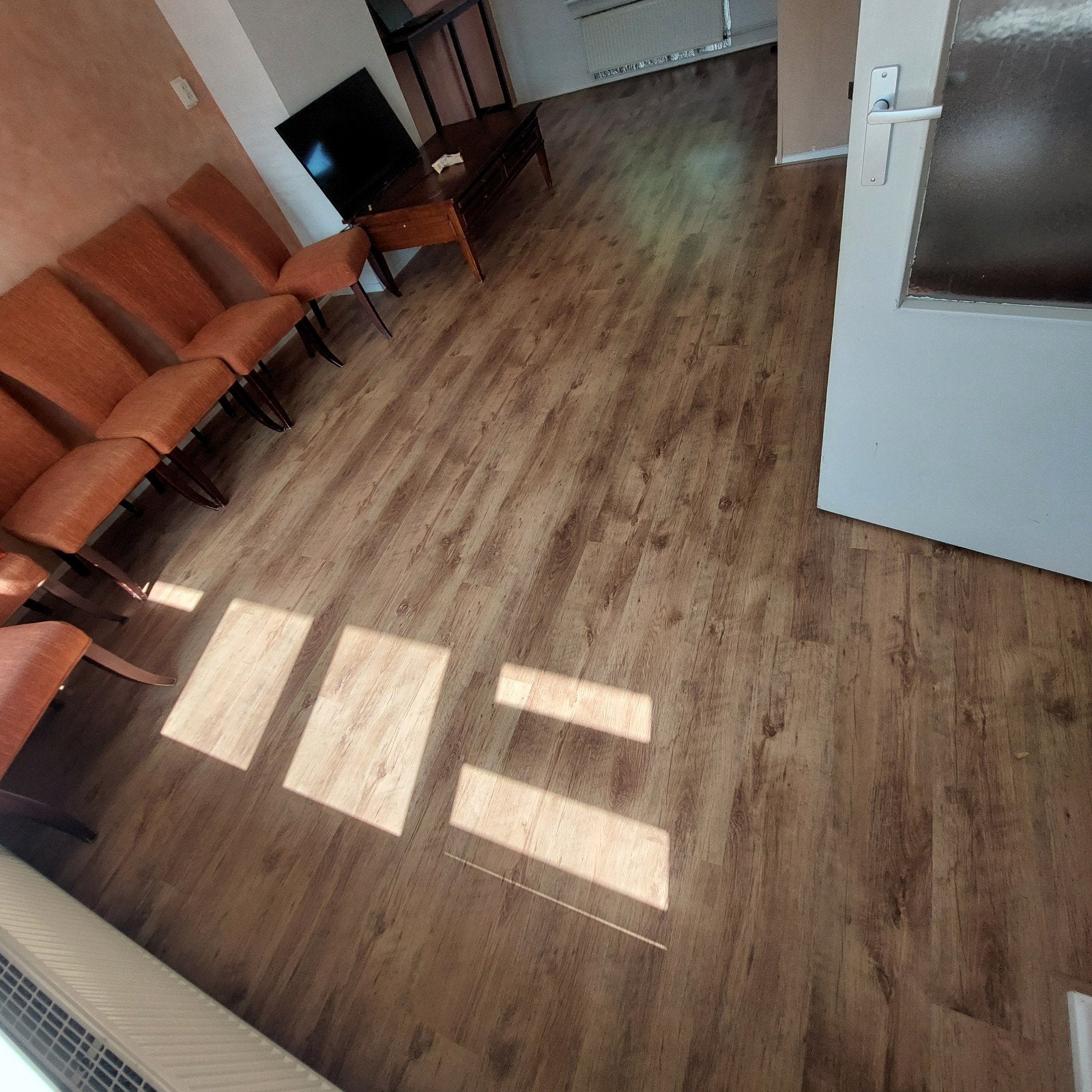 Laminaatvloer 50m2 zgan zelf uithalen, Ophalen, Zo goed als nieuw, 10 m² of meer, 10 tot 30 cm