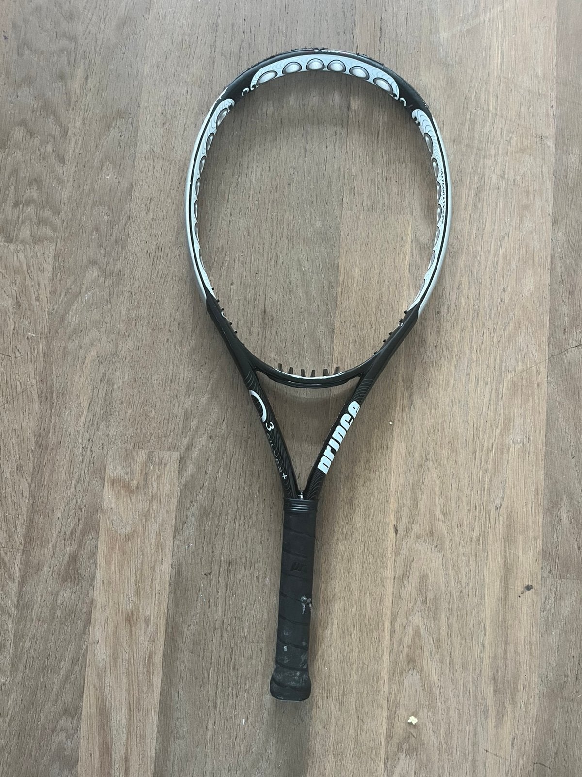 Prince O3 Silver+ tennisracket – Oversize – 250 gram, Gebruikt, Prince, Racket, Ophalen
