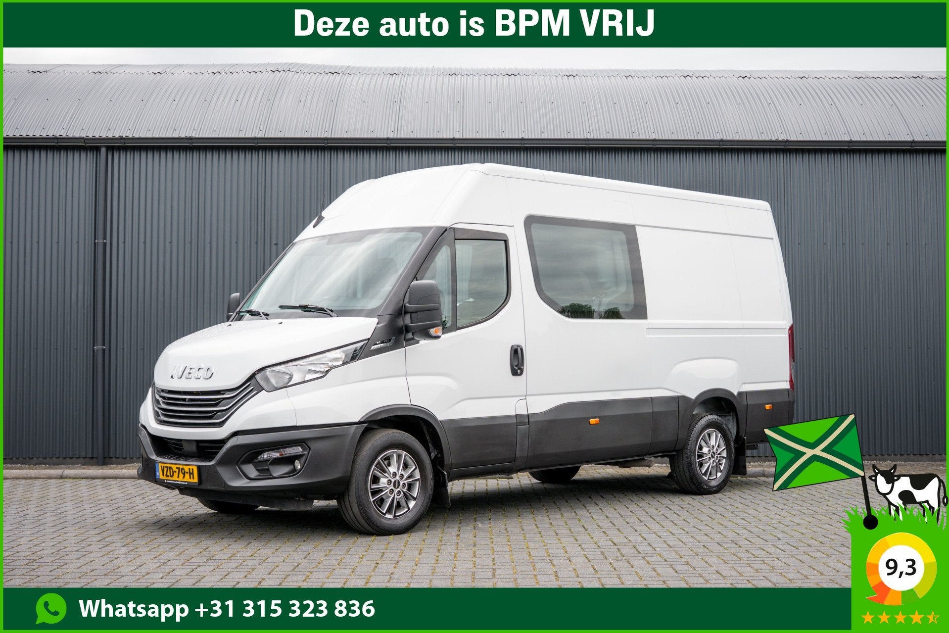 Iveco Daily 35S16 | 160 PK | Automaat | Camera | Cruise | Ai, Auto's, Automaat, Gebruikt, Iveco, Wit