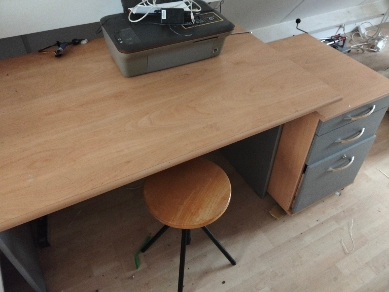 bureau met lade, Ophalen of Verzenden, Gebruikt