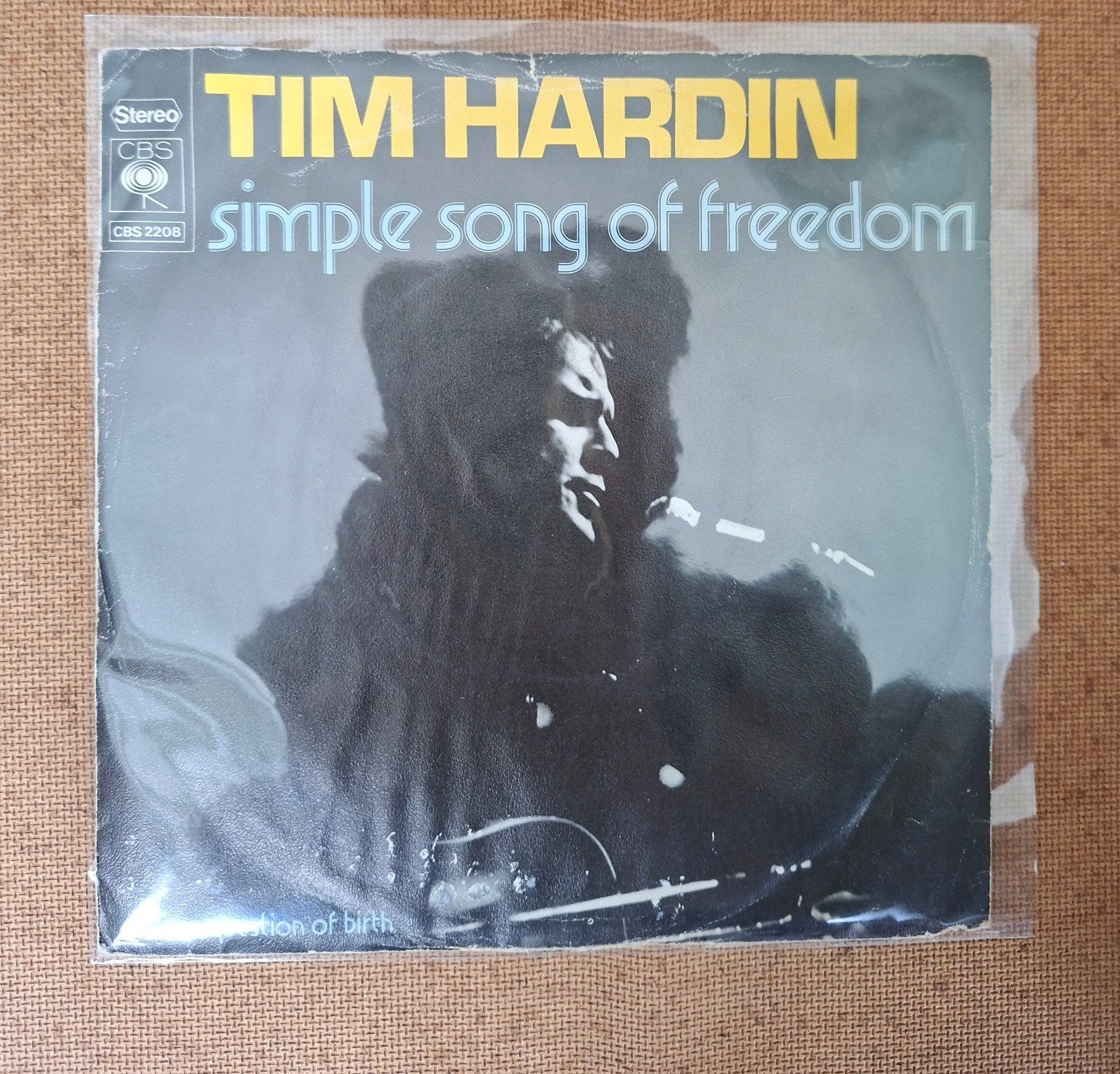 Hardin, Tim - Simple song of freedom - Single is TOP, Ophalen of Verzenden, Gebruikt, 7 inch, Pop