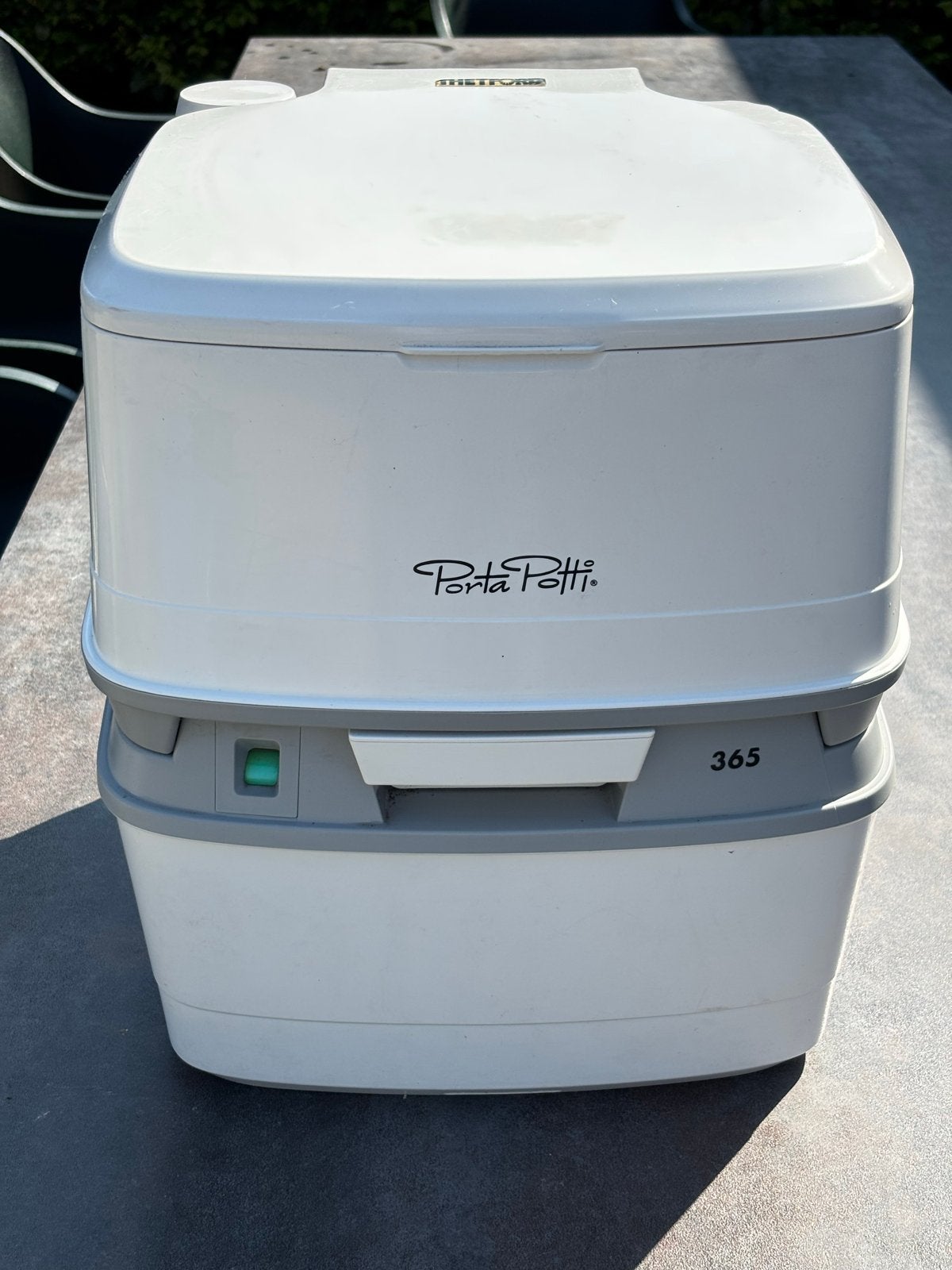 Porta Potti 365 mobiel toilet - Nooit gebruikt, Caravans en Kamperen, Caravan accessoires, Ophalen, Zo goed als nieuw