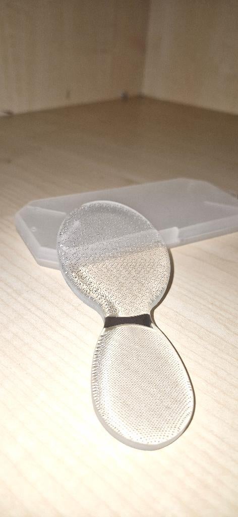 voetscrubber van glas 2 stuks, Ophalen of Verzenden, Zo goed als nieuw, Bad & Douche
