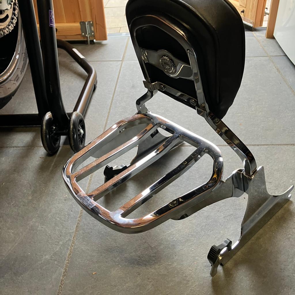 Harley davidson origineel sissybar, Motoren, Ophalen of Verzenden