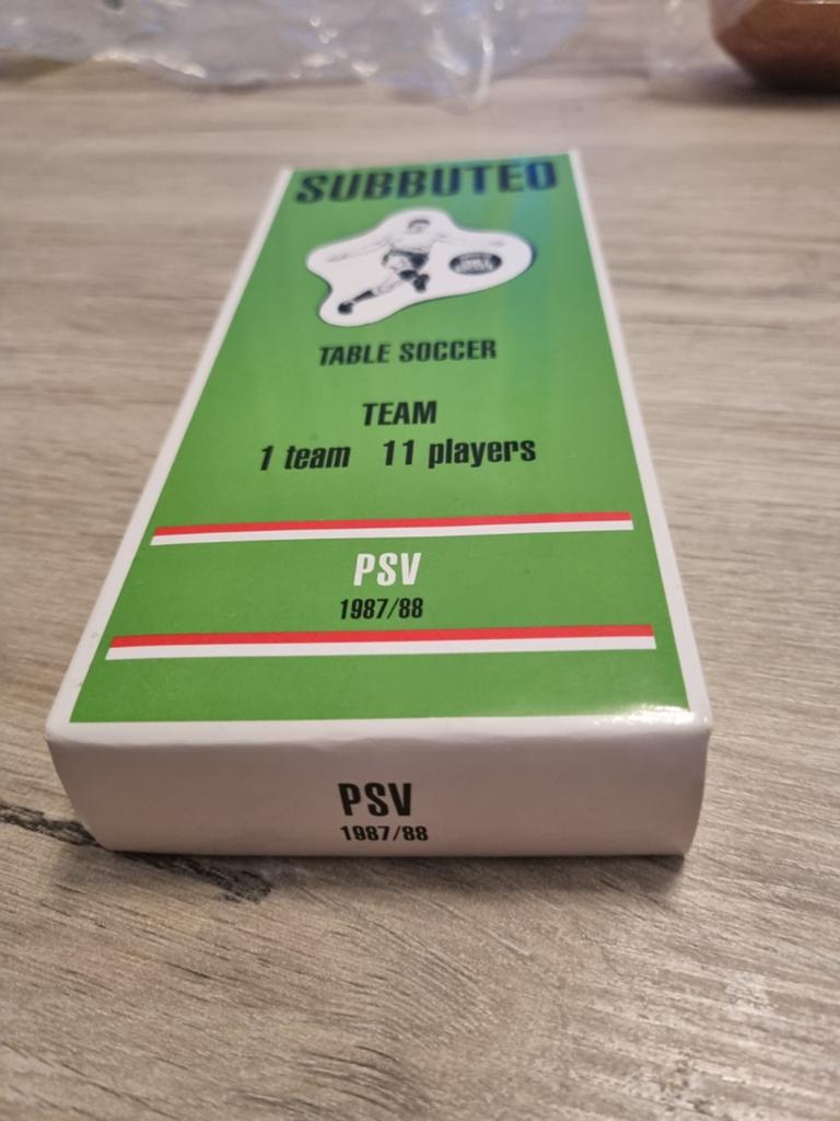 Subbuteo PSV 1987 1988 EuropaCup wimnaars, Eén persoon