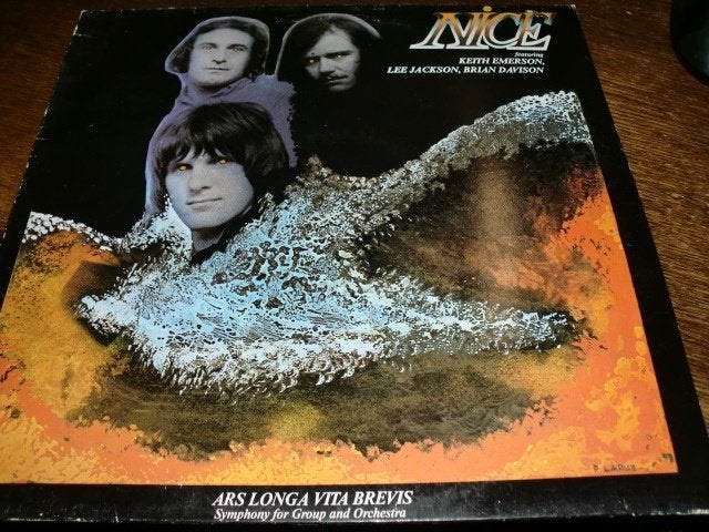 The Nice  Ars Longa Vita Brevis Keith Emerson Charly LP 1975, Cd's en Dvd's, LP, Gebruikt, Electronic Rock, Ophalen of Verzenden